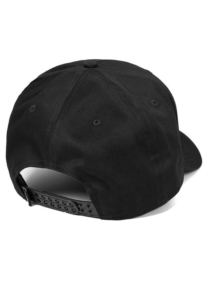 Unit Mens Headwear Cap (Snapback) League OSFM Black