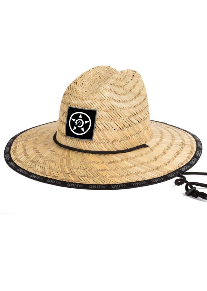 Unit Mens Headwear Straw Hat Trice Natural