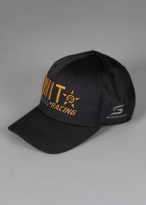 Unit Mens Headwear Cap Snapback Unit Racing Team Black