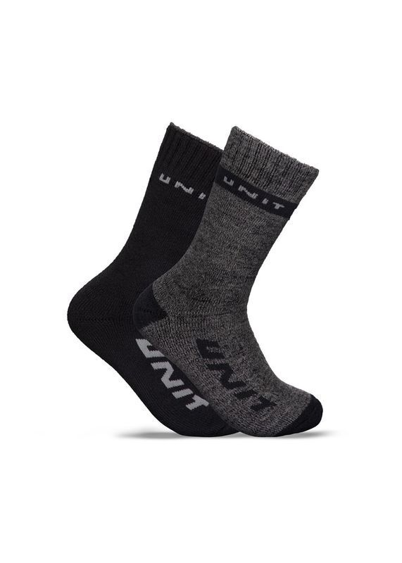 Unit Mens Socks 2 Pack Extra Thick Premium Bamboo Multi Colour