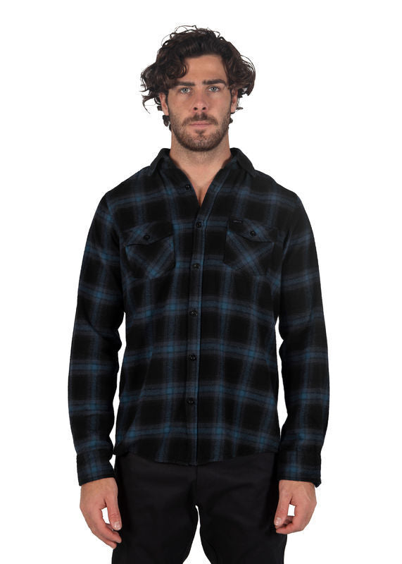 Unit Mens Shirt Flannel Hood Chester
