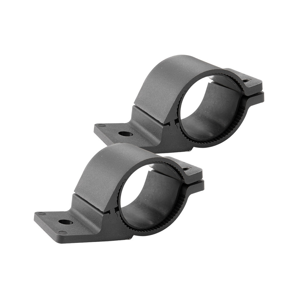 LIGHTFOX Pair 2" Bullbar Mounting Bracket Clamp 49mm 54mm for Work Light Bar