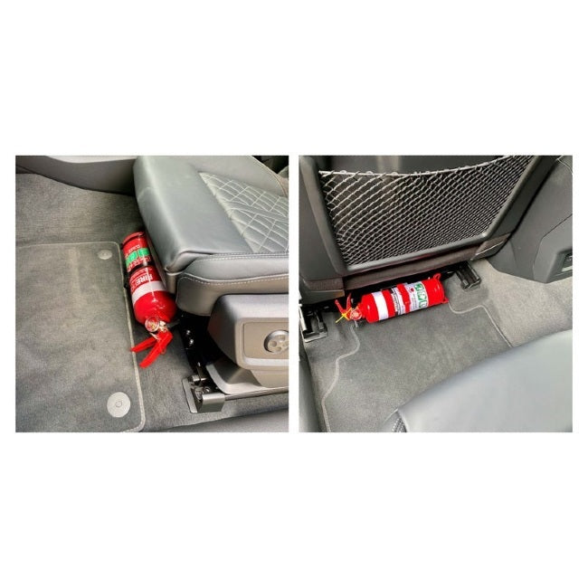 The Bracketeer Universal Car Fire Extinguisher Bracket