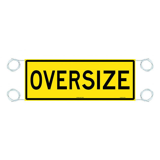 Oversize Vehicle Banner Class 2 1200x450mm