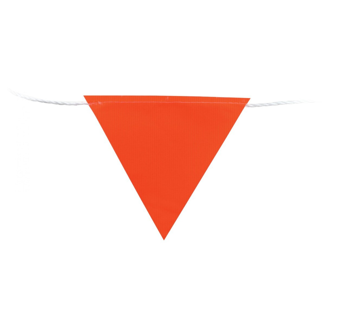 Fluro Orange Bunting Flags 30meter Roll 100 meter roll