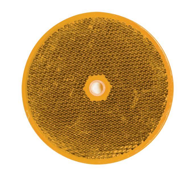 Reflective Corner Cube Delineator Yellow 85mm