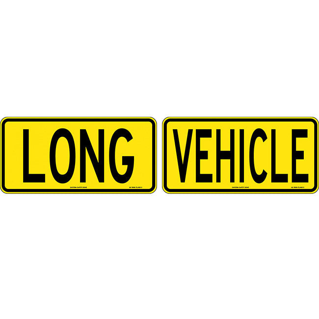 Long Vehicle Metal 510x250mm Pack of 2