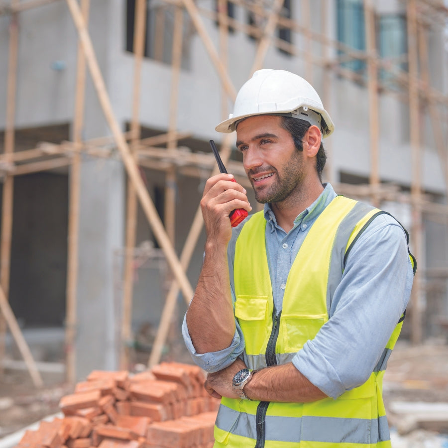 Oricom 5 Watt IP67 Waterproof Handheld UHF CB Radio RED