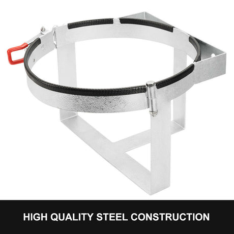 9KG Gas Bottle Holder Galvanized for Trailer Camping Caravans 4WD Lockable