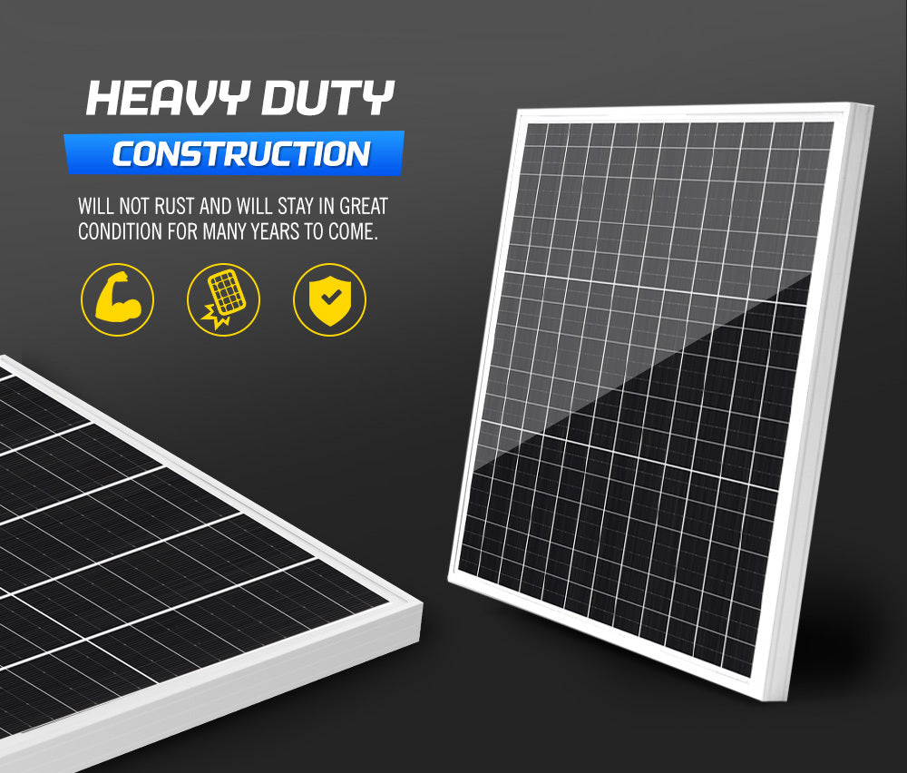 ATEM POWER 60W Solar Panel 12V Mono Generator Caravan Camping Battery Power Charging