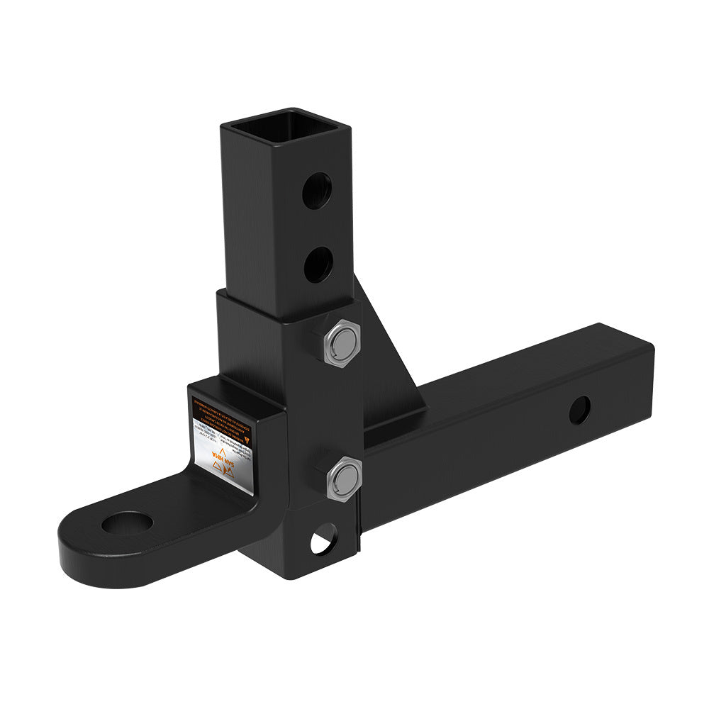 SAN HIMA Adjustable Towbar Tow Bar Ball Mount 2" Hitch Towing Trailer 4WD Car 6000lbs