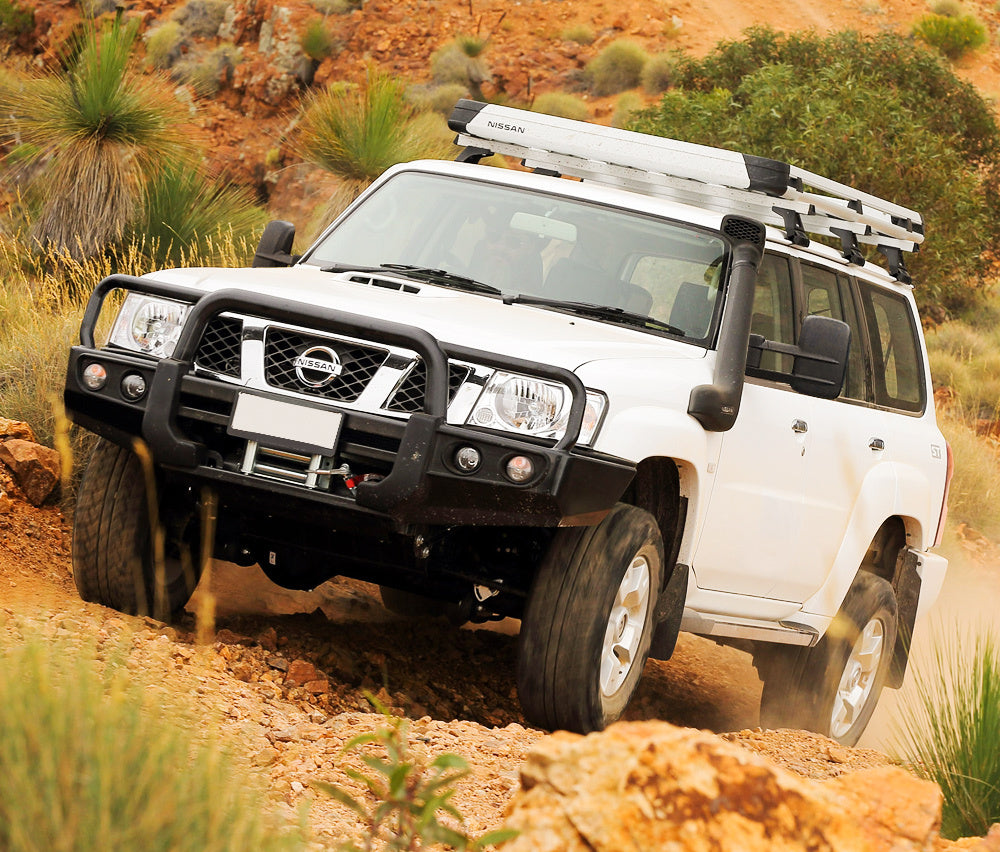 SAN HIMA Pair Towing Mirrors fit Nissan Patrol GU Y61 1997- 2016 Black