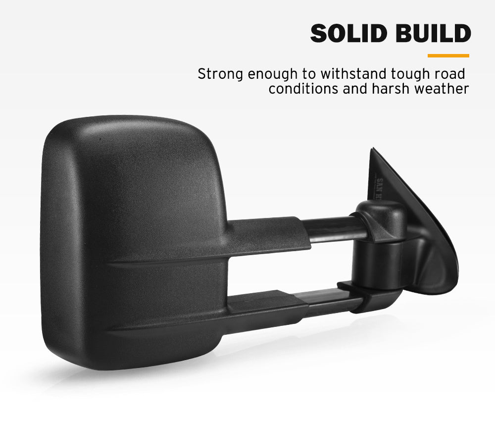SAN HIMA Pair Towing Mirrors for Mitsubishi Triton MQ/MR 2015 - ON
