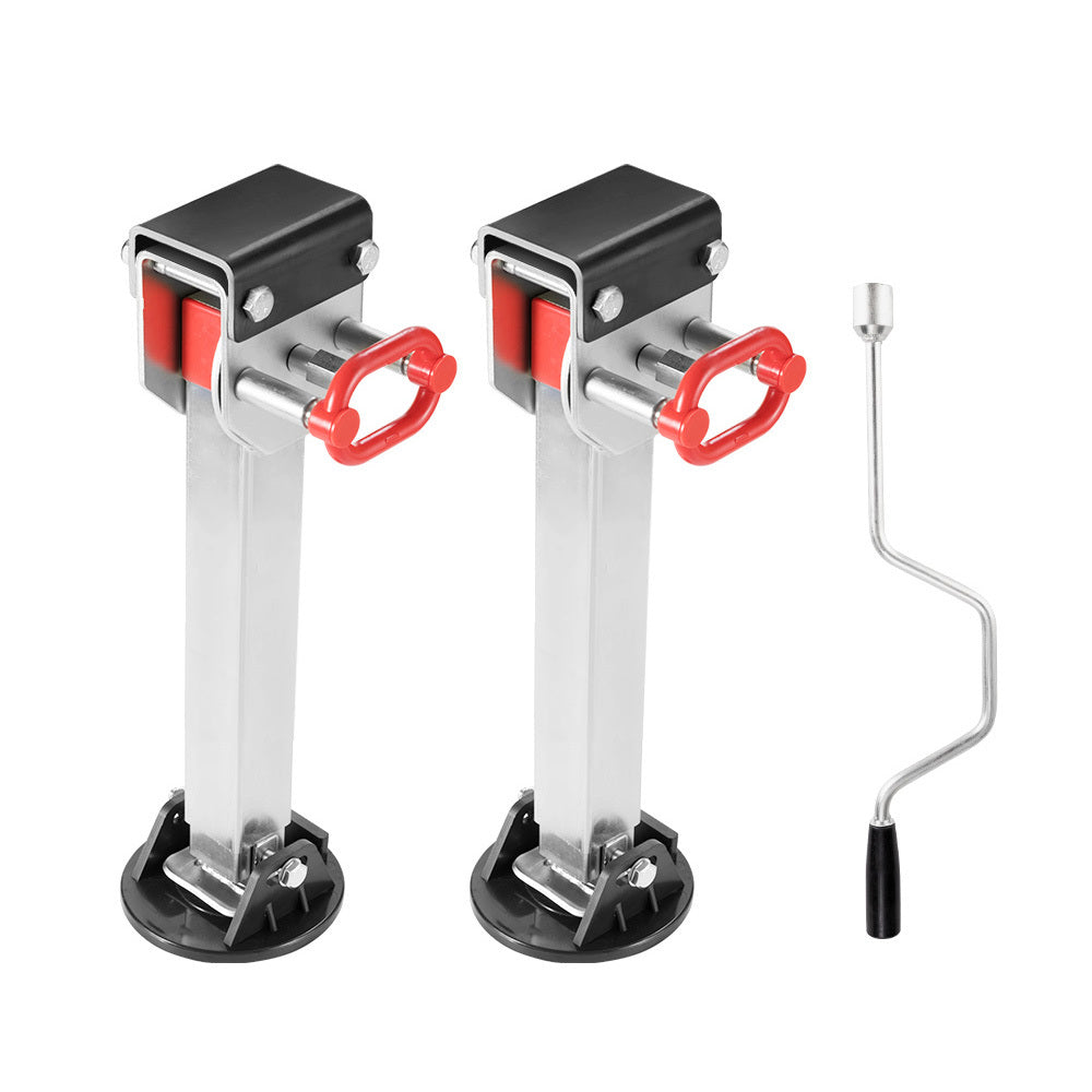 SAN HIMA 2x 590mm Drop Down Corner Steadies Stabilizer Legs Caravan Camper Trailer 1500LBS
