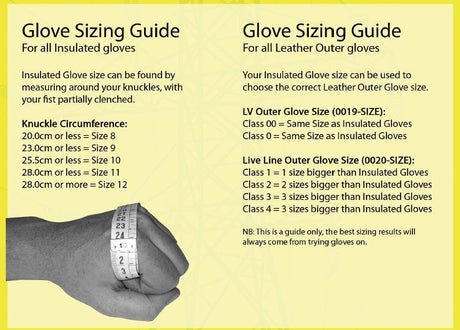 Volt Insulated Glove Class 3 26.5kV ASTM 410mm
