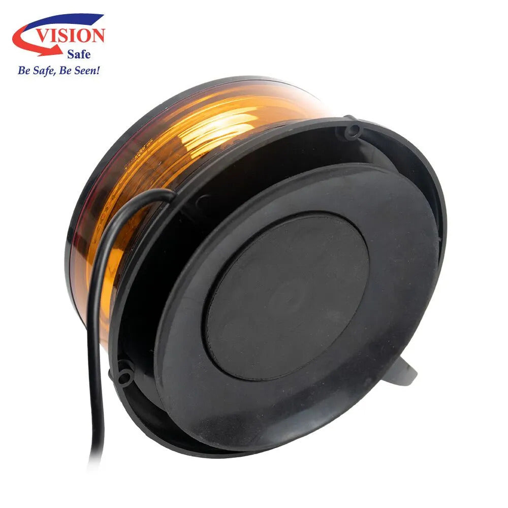 Chase LED Beacon Amber Magnetic Base 12-24VDC