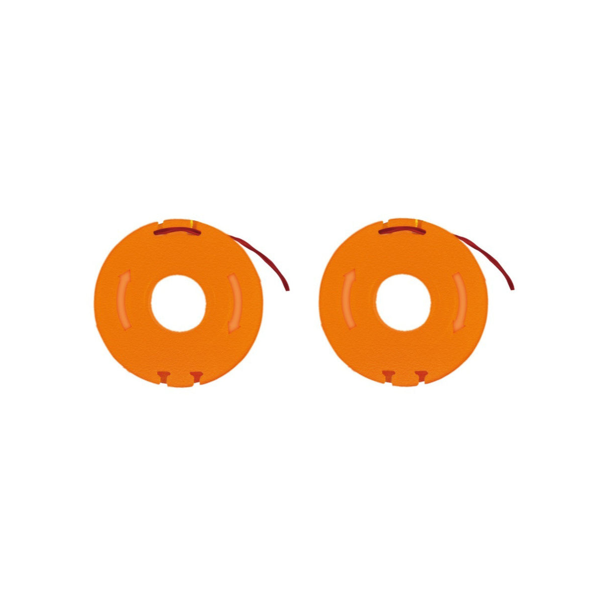 WORX WA0004 2-Pack Replacement Grass Trimmer Spool & Line 1.3m