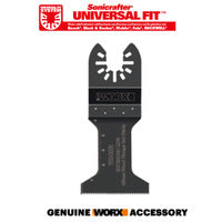 WORX SoniCrafter 45mm EXTENDED LIFE Wood Plunge Cut Universal Fit Blade for Oscillating Multi-Tool - WA4961
