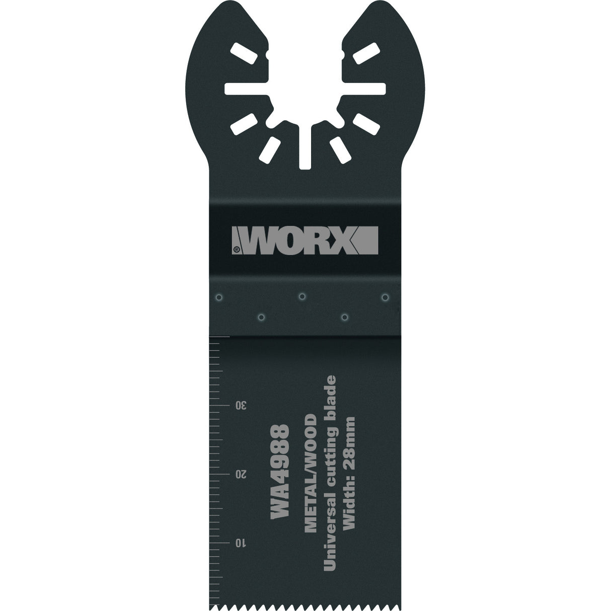 WORX SoniCrafter 28mm Bi-Metal End Cut Universal Fit Blade for Oscillating Multi-Tool - WA4988