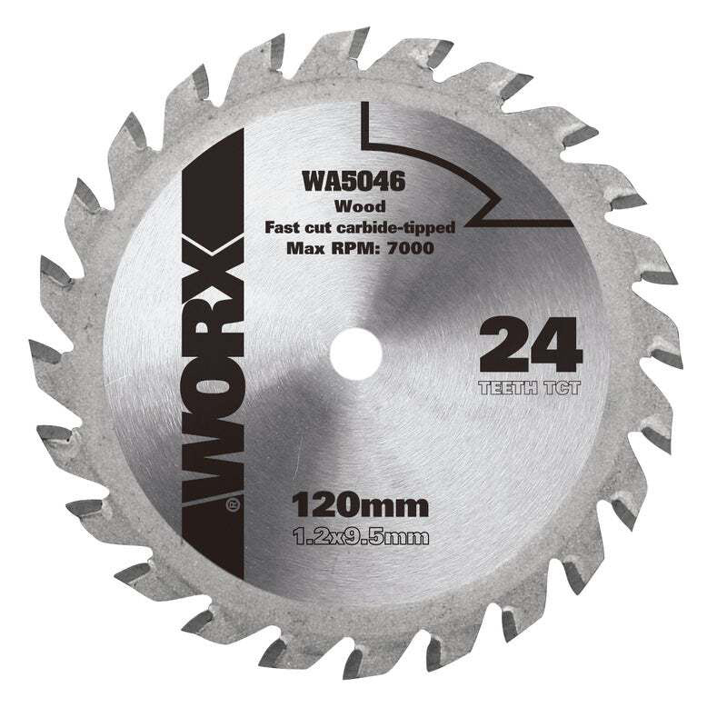 WORX WA5046 WORXSAW 120mm, 24 Tooth TCT Blade