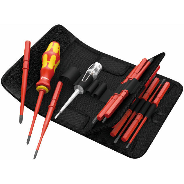 Wera 16 Piece VDE Extra Slim Screwdriver Set WER003484