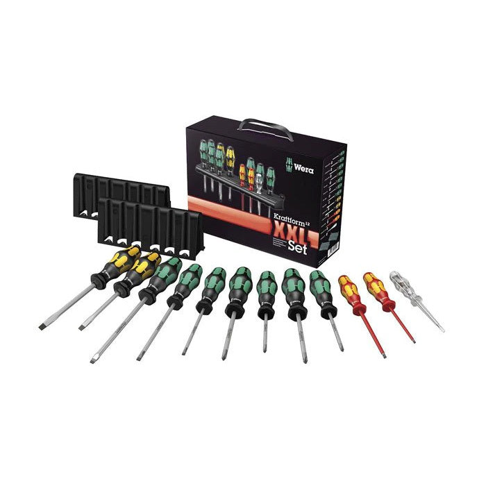 Wera 12 Piece Kraftfrom XXL Screwdriver Set WER051010