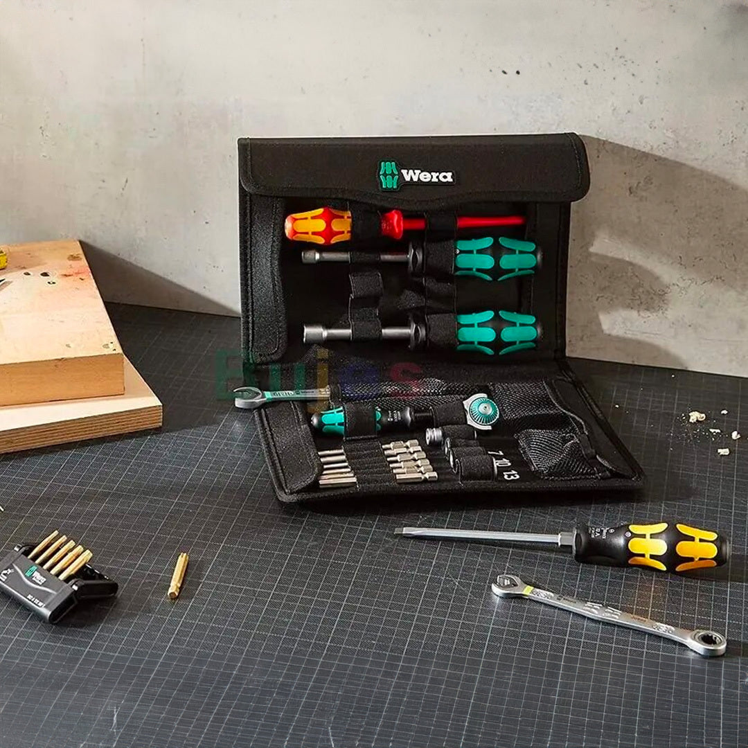 Wera 25 Piece Kraftform Kompakt SH 1 Plumbkit Set WER135927