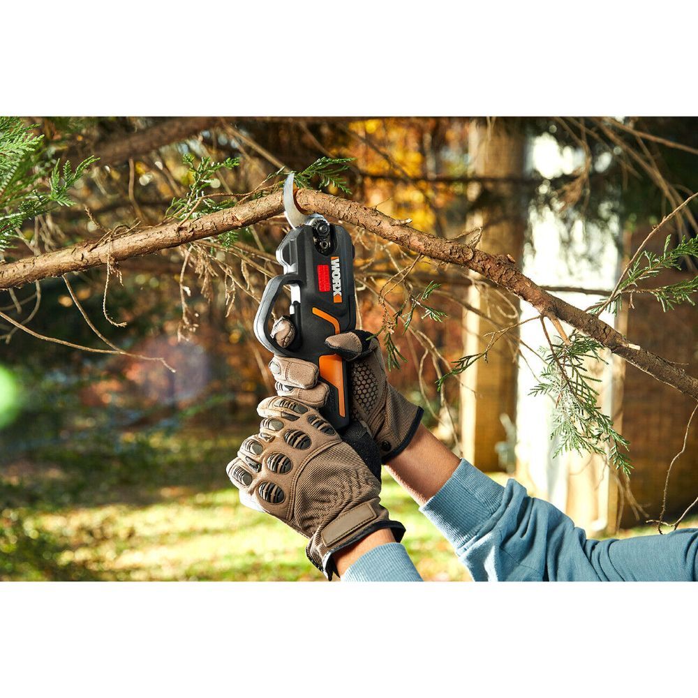 WORX 20V NITRO Cordless Brushless 25mm Pruner Shears with 2Ah POWERSHARE Battery & Charger - WG330E.B