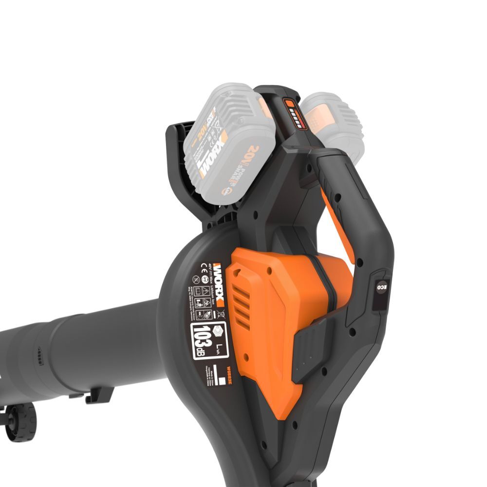 WORX 40V (2 x 20V) Brushless Blower Vac (Tool only) WG583E.9
