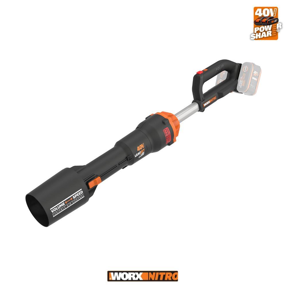 WORX NITRO 40V (2x 20V) Brushless LEAFJET Blower (Tool Only) WG5853E.9