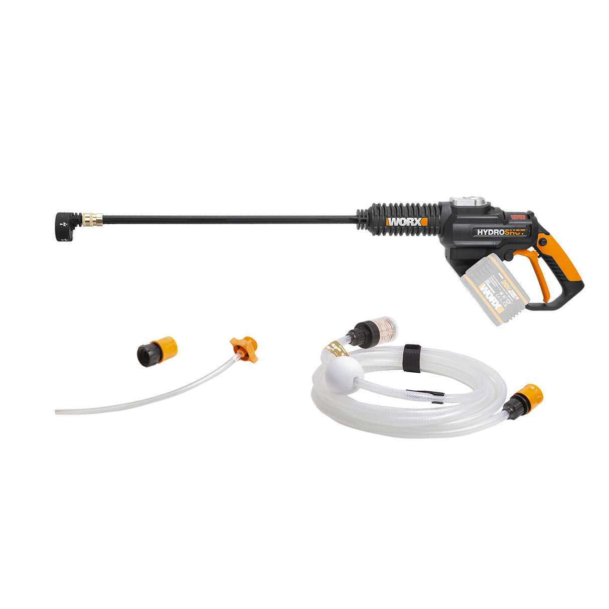 WORX 20V Cordless HYDROSHOT Portable Brushless Pressure Washer Skin (POWERSHARE Battery / Charger not incl.) - WG630E.9