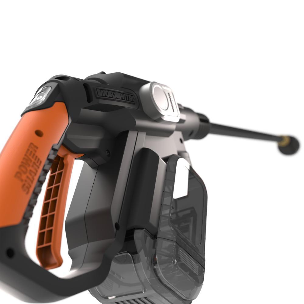WORX NITRO 20V Brushless Portable HYDROSHOT Pressure Washer w/ Waterproof Battery Case (Tool Only) WG633E.9