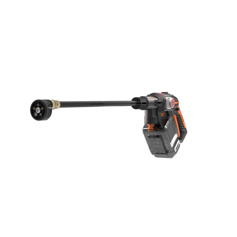 WORX NITRO 20V Brushless Portable HYDROSHOT Pressure Washer w/ Waterproof Battery Case (Tool Only) WG633E.9