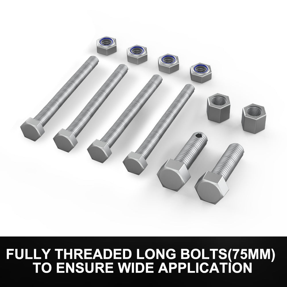 MOBI Heavy Duty Steel Spare Wheel Bracket & Lock