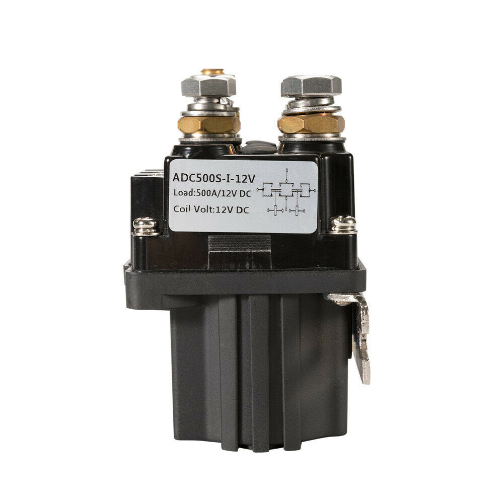 FIERYRED 12V Winch Controller Solenoid 500A DC Switch Recovery 4WD 4x4 Boat ATV Control