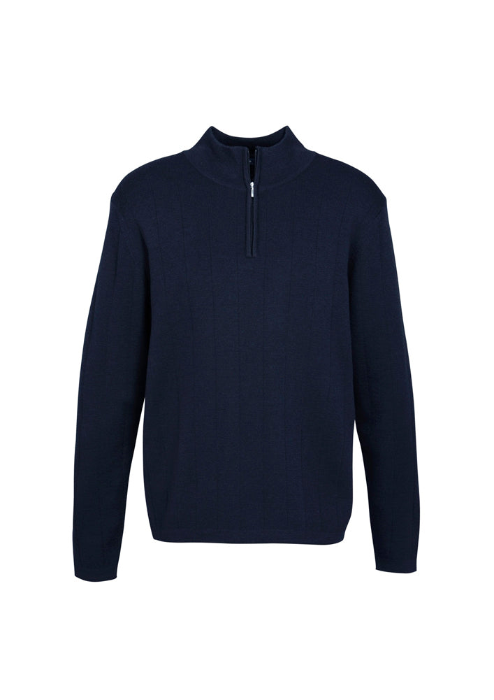 Biz Collection Mens 80/20 Wool-Rich Pullover