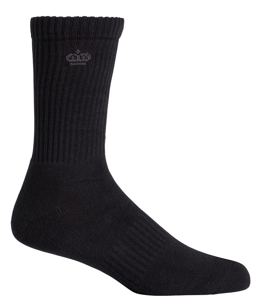 KingGee Mens Crew Cotton Work Sock - 5 Pack