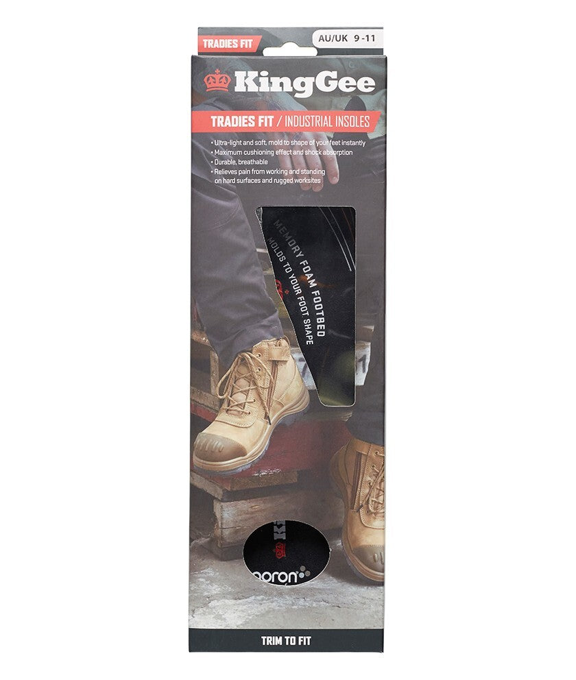 KingGee Mens Max Comfort Insoles