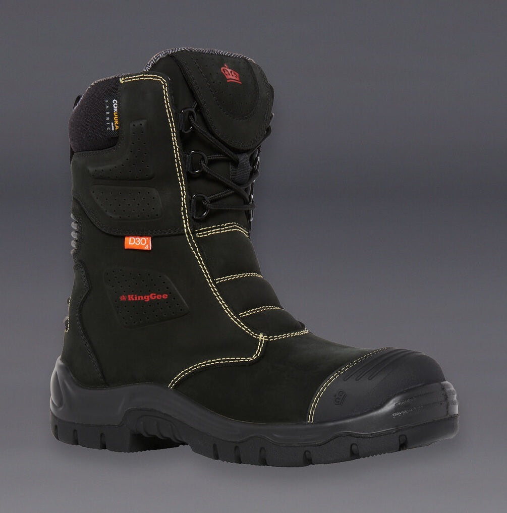 KingGee Bennu Rigger Boot Black