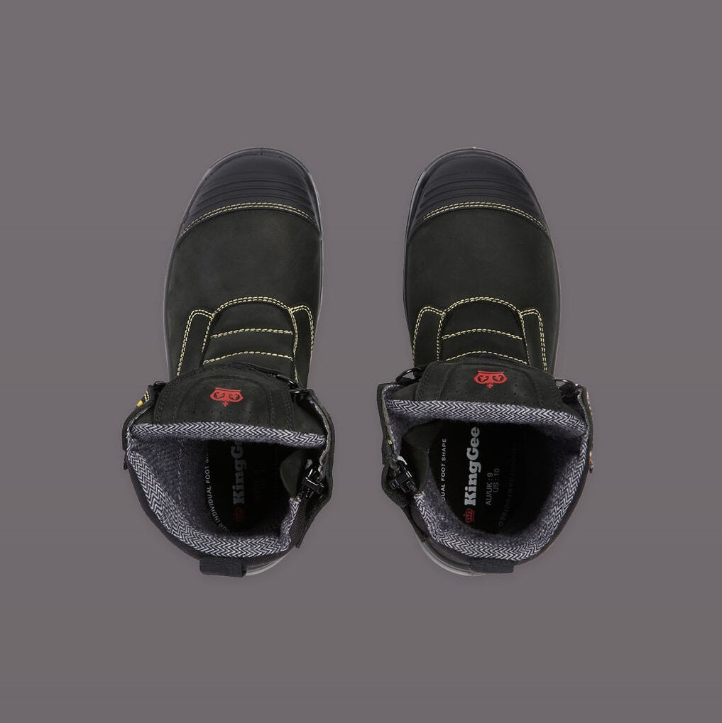 KingGee Bennu Rigger Boot Black