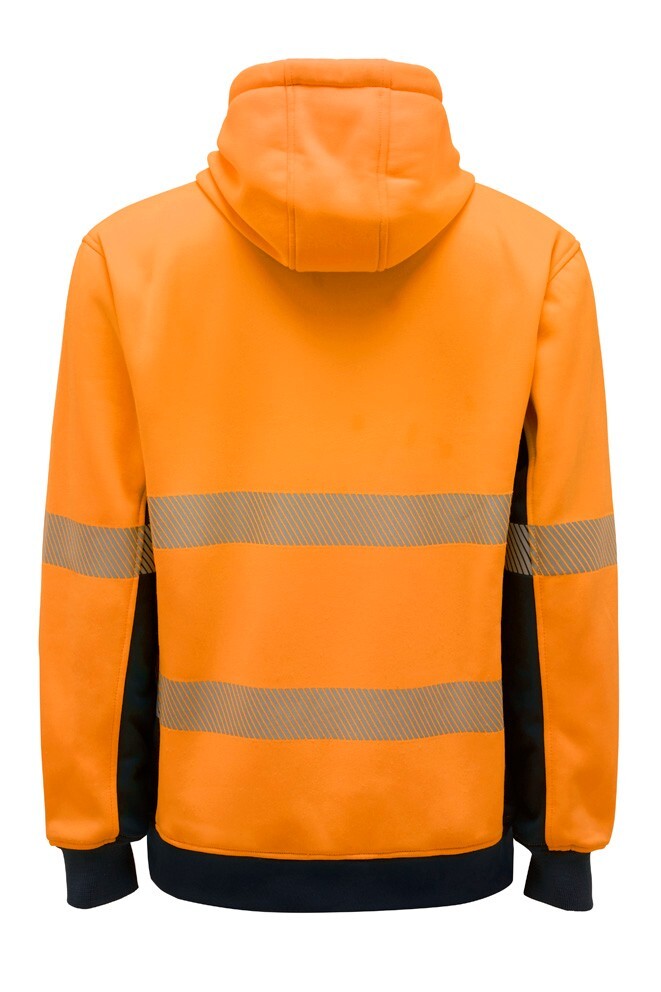KingGee Mens Hi Vis Refelctive Pull Over Hoodie