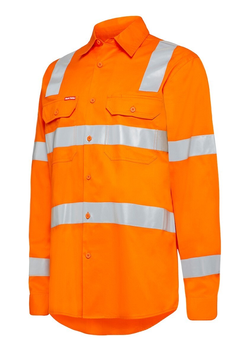Hard Yakka Biomotion Hi-Visibility Shirt With Tape