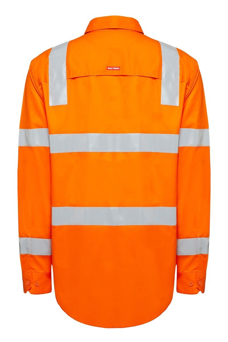 Hard Yakka Biomotion Hi-Visibility Shirt With Tape
