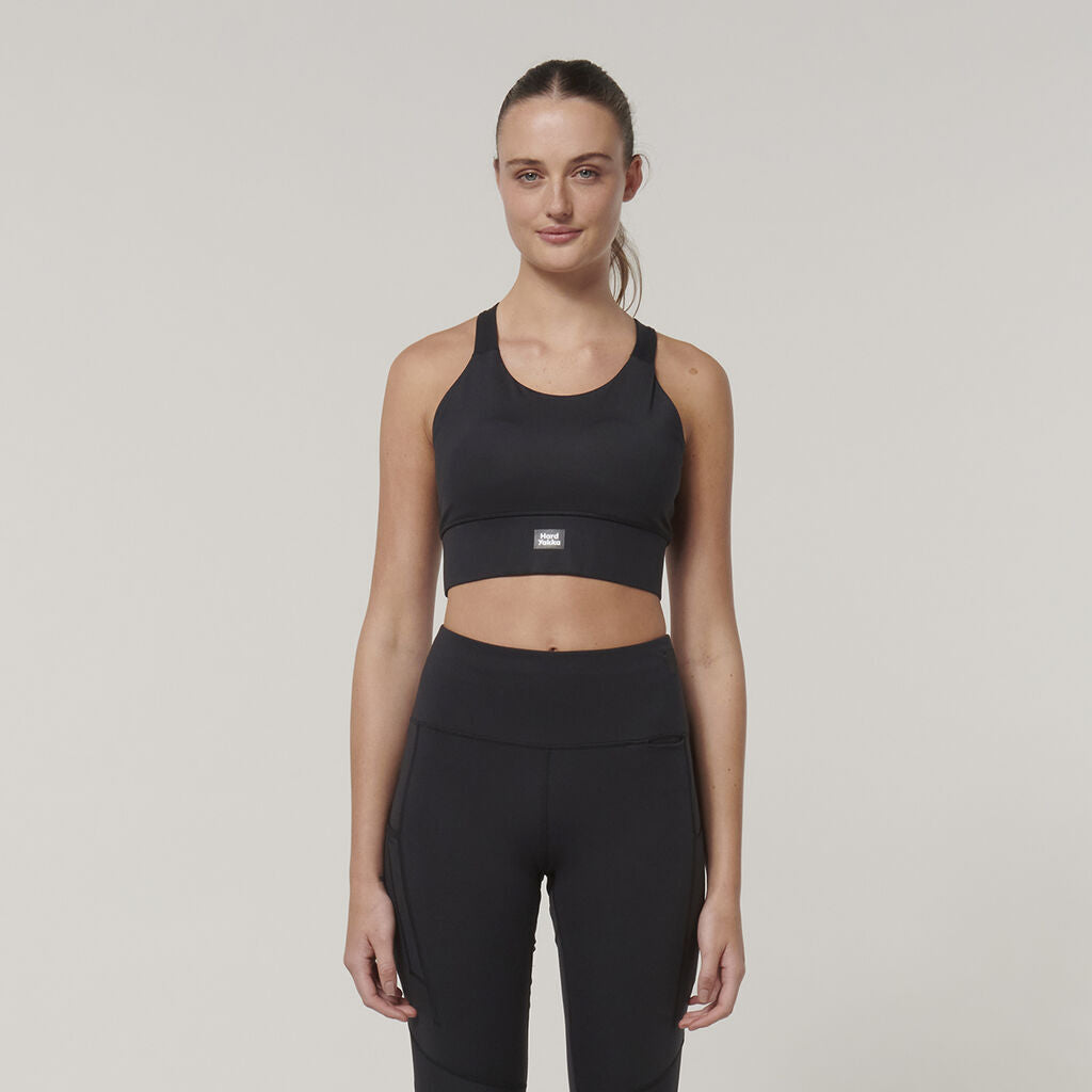 Hard Yakka Women's X Work Crop Black