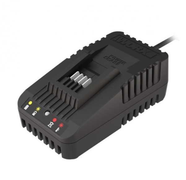 WORX 20V Cordless Brushless 60Nm Active Hammer Drill Driver w/ 2 x POWERSHARE 2Ah Batteries & 1x Charger - WX354