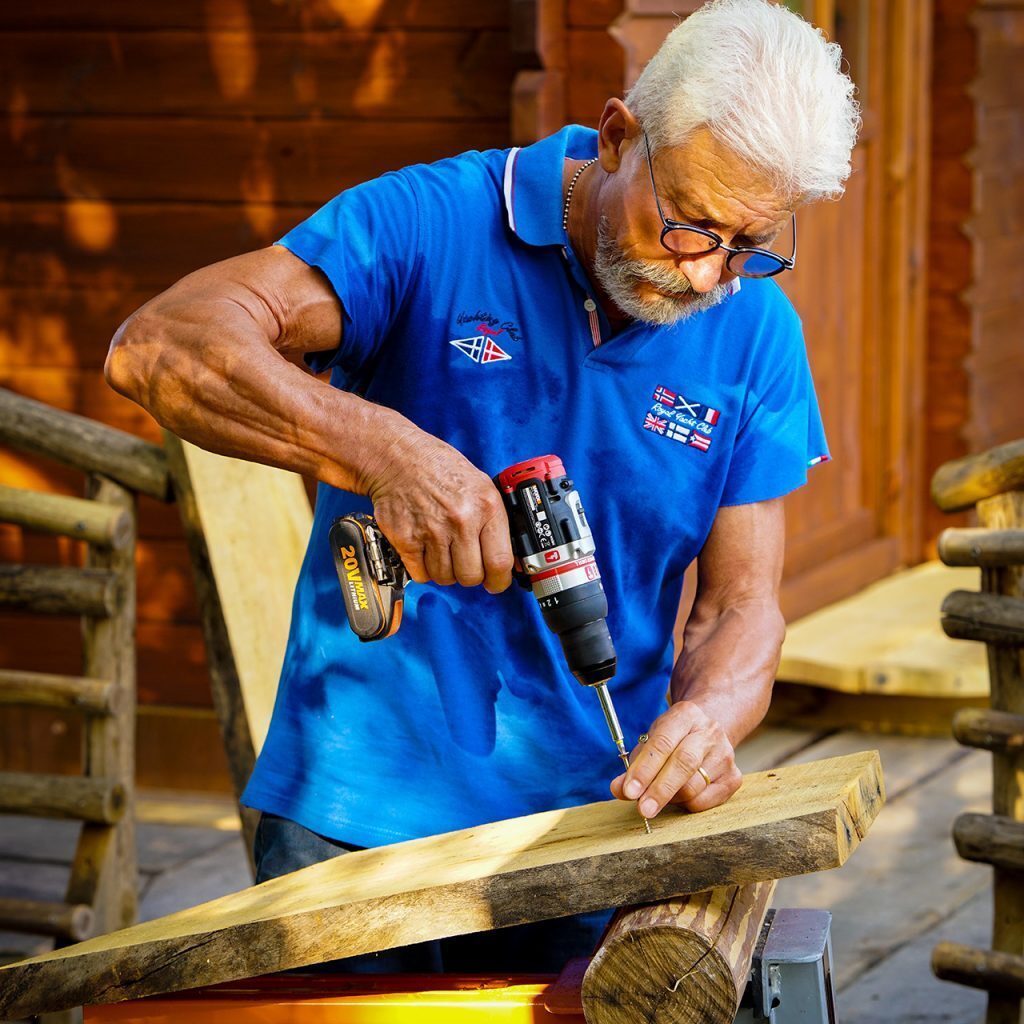 WORX 20V Cordless Brushless 60Nm Active Hammer Drill Driver w/ 2 x POWERSHARE 2Ah Batteries & 1x Charger - WX354