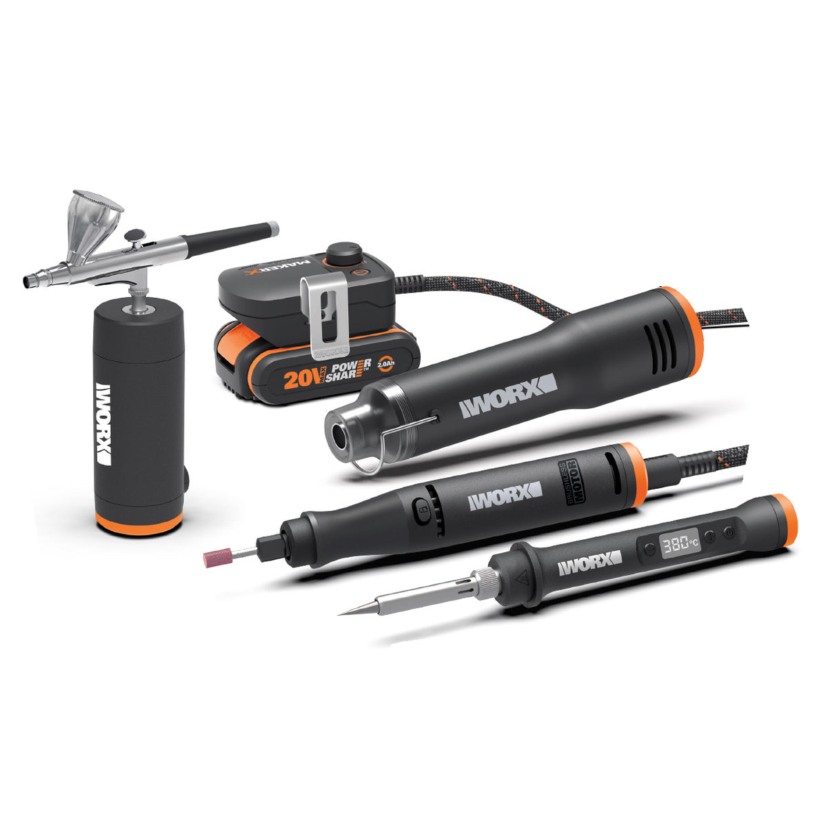 WORX 20V 4 Piece Maker X Combo Kit
