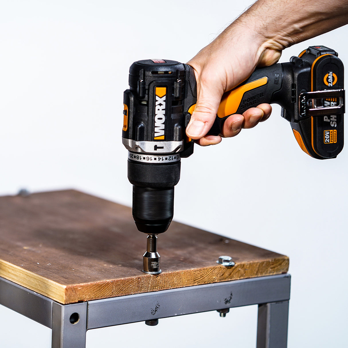 WORX 20V Brushless 2 Piece Drill / Driver Kit WXDSK