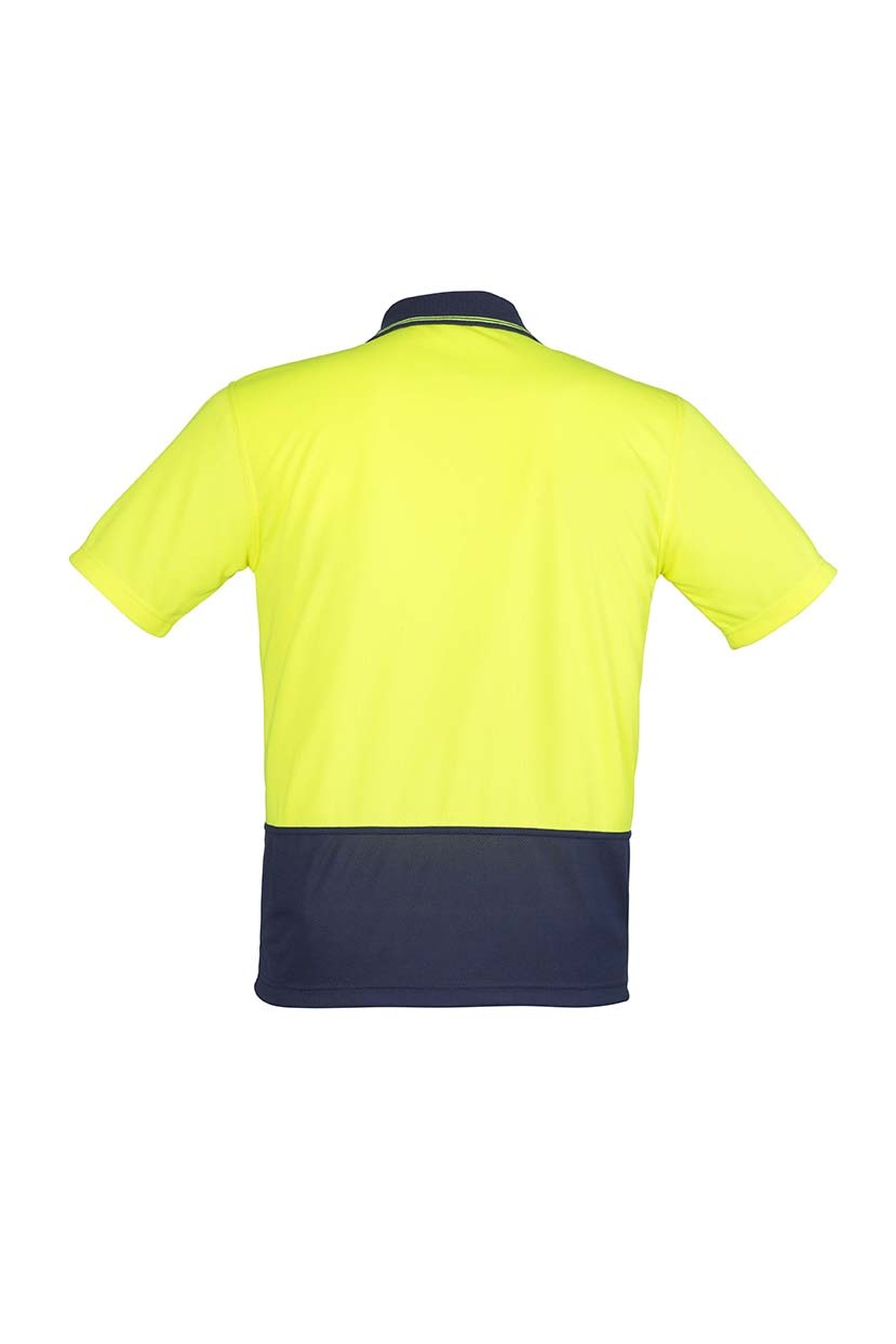 Syzmik Unisex Hi Vis Basic Spliced Polo Short Sleeve