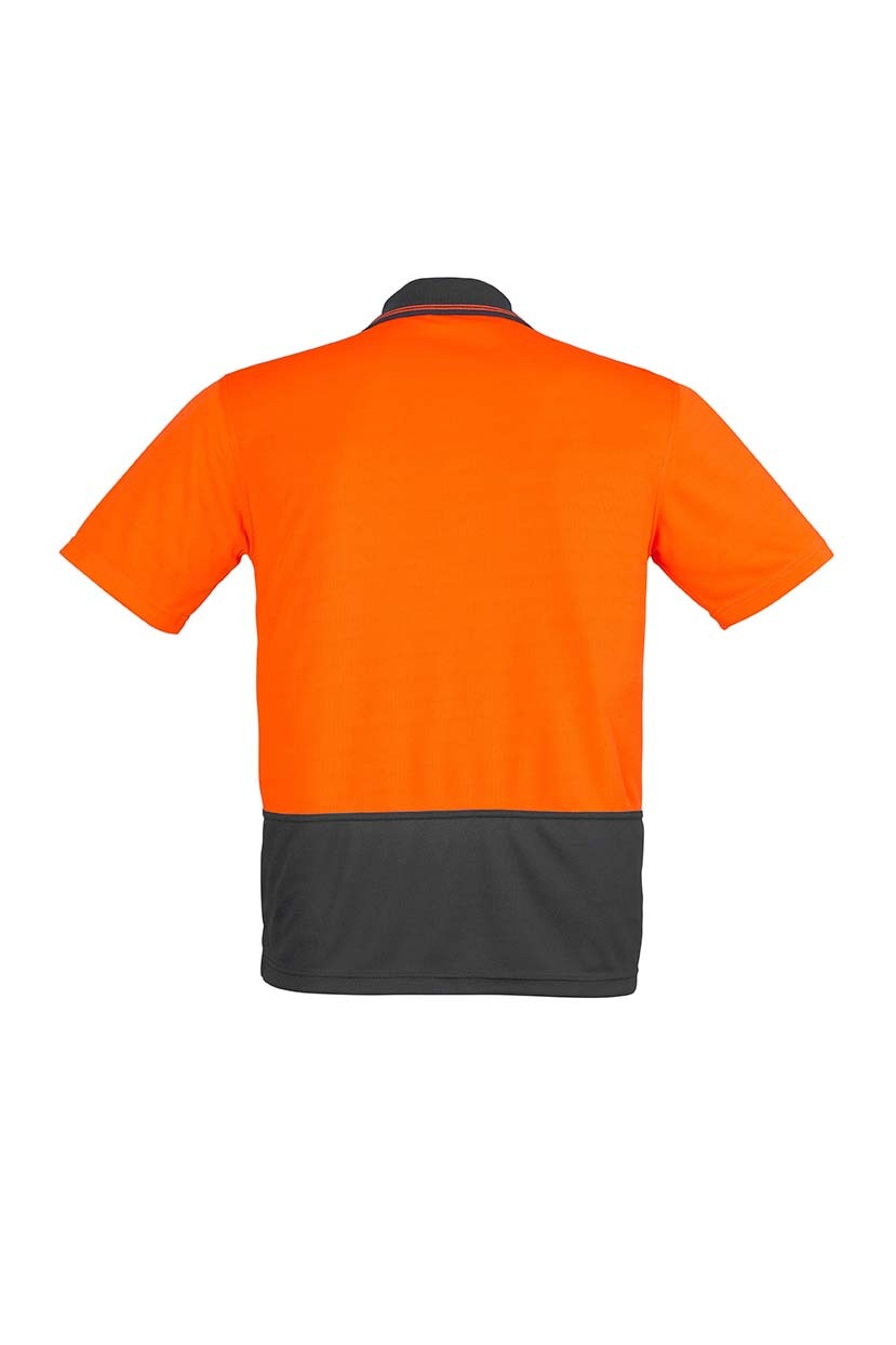 Syzmik Unisex Hi Vis Basic Spliced Polo Short Sleeve
